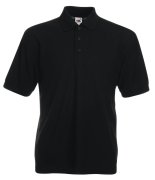 Heren Poloshirts FotL Heavyweight 63-204-0 Zwart