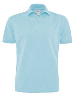 Heren Poloshirts B&C Heavymill Turquoise