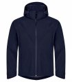 Heren Softshell Jas Clique Classic 0200923 Dark Navy