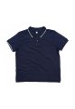 The Women?s Tipped Polo Navy/White