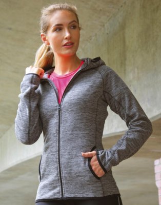 Dames Hoodie Fleece Vest Spiro S245F