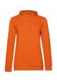 Goedkope Oranje Dames Hoodie B&C French Terry-oranje