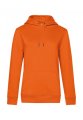 Goedkope Oranje Dames Hoodie B&C Queen oranje