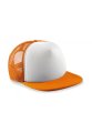 Oranje Snapback Trucker Cap Beechfield B645 oranje