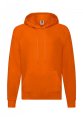 Goedkope Oranje Hoodie Fruit of the Loom lichtgewicht