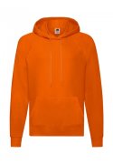 Goedkope Oranje Hoodie Fruit of the Loom lichtgewicht