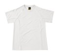 Heren Werk T-shirt B&C Coolpower Pro Tee