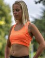 Dames Sportshirt Spiro Crop Top Softex Strech S282F