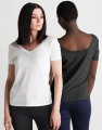 Dames T-shirt V Hals Mantis Scoop Back M119