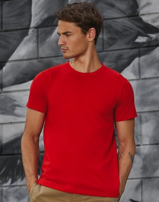 Heren T-shirt Triblend B&C TM055