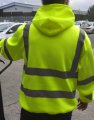 High Visibility Werktrui met capuchon HVK05