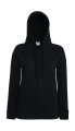 Dames Hoodie Sweater met Rits FOTL Lichtgewicht 62-150-0