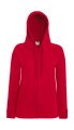 Dames Hoodie Sweater met Rits FOTL Lichtgewicht 62-150-0