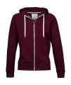 Hoodie Sweaters met Rits Tee Jays Urban 5402