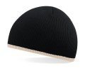 Dames Muts beechfield Two-Tone Beanie Knitted Hat B44c