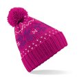 Dames Muts Beechfield Fair Isle Snowstar Beanie B456