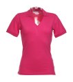 Dames Poloshirt Kustom Kit Sophia V-Neck KK732