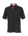 Heren Poloshirt Kustom Kit Contrast KK449