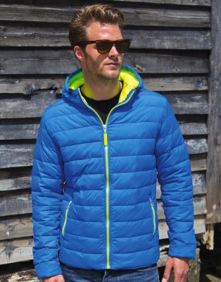 Heren Jas Result Snow Bird Hooded R194M