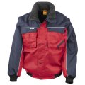 Werkjas Result Work-Guard Heavy Duty R071X rood-navy