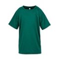 Kinder Sportshirt Spiro S287J Aircool Tee Bottle Green