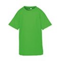 Kinder Sportshirt Spiro S287J Aircool Tee Fluo Green