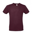 T-shirt B&C E150 TU01T burgundy