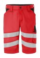 Havep korte Werkbroek High Visibility Excellence 80232 fluo rood-charcoal