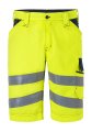 Havep korte Werkbroek High Visibility Excellence 80232 fluo geel-marine