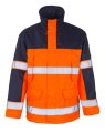 MASCOT® SAFE IMAGE Parka jassen; Winterjassen; Regenjassen; Hi-vis jassen; Werkjassen; Jassen; Hi-Vis werkkleding; Regenkleding; Winterkleding hi-vis oranje/marine