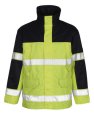 MASCOT® SAFE IMAGE Parka jassen; Winterjassen; Regenjassen; Hi-vis jassen; Werkjassen; Jassen; Hi-Vis werkkleding; Regenkleding; Winterkleding hi-vis geel/marine