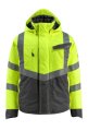 MASCOT Winterjas Hasting 15535-231 hi-vis geel-donkerantraciet