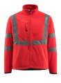 MASCOT® SAFE LIGHT Fleecejassen; Hi-vis jassen; Werkjassen; Jassen; Hi-Vis werkkleding hi-vis rood