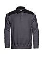 SANTINO Polosweater Tesla Graphite/Zwart