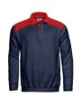 SANTINO Polosweater Tesla Real Navy/Rood