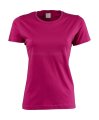 Dames T-shirt Tee Jays Basic 1050 berry