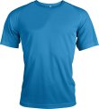 Heren Sportshirt Proact PA438 Aqua Blue