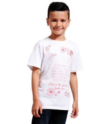 Kinder Kerst T-shirt CS145