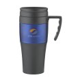 SolidCup thermobeker zwart/blauw