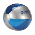 BeachBall ? 24 cm zilver/blauw