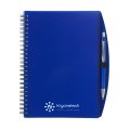 NoteBook A5 notitieboek transparant blauw