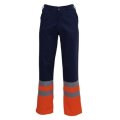 Havep Werkbroek High Visibility 8397 marine-oranje