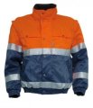 Werkjassen, Havep High Visibility All Season Jack 5139 marine-oranje