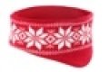 Hoofdwarmer, Wooly ski hat RC033 rood-wit