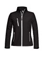 Dames Softshell Jas Santino Soul 1003753 zwart