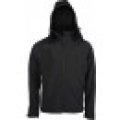 Soft shell Jassen hooded Kariban K413 zwart