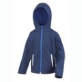 Softshell Jassen Kinder Hooded Result R224J navy