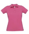 Polo Safran Ladies Polo B&C Safran Pure Women fuchsia