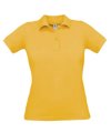 Polo Safran Ladies Polo B&C Safran Pure Women gold