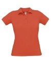 Polo Safran Ladies Polo B&C Safran Pure Women sunset orange